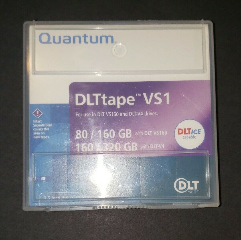 Quantum MR-V1MQN-01 Accessory Data Cartridge DLTtape VS1 MR-V1MQN-01 Media NEW