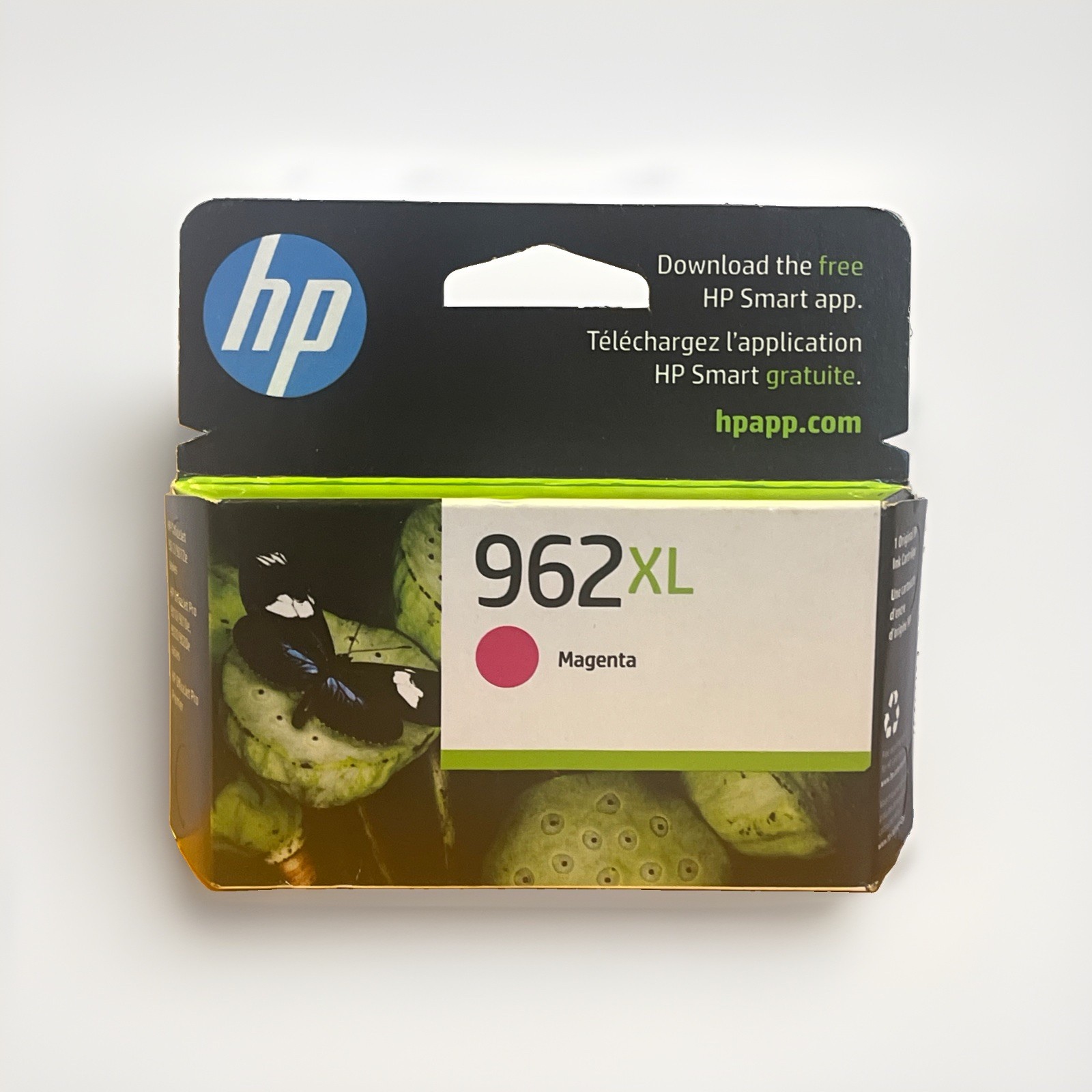 New Authentic HP 962XL High Yield Magenta Original Ink Cartridge EXP. June 2027