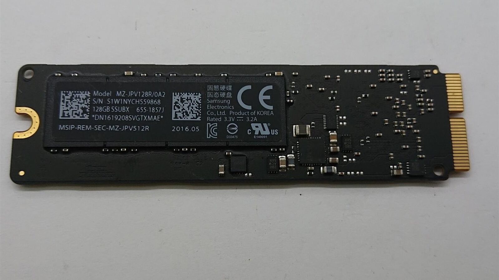 Samsung MZ-JPV128R/0A2 128GB SSD For MacBook Pro Retina /  Air 2013 2014 2015