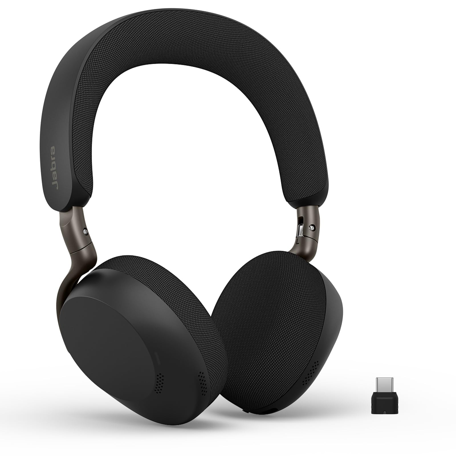 Jabra Evolve3 75 On-Ear Wireless Bluetooth Headset with Microphone for Work, USB