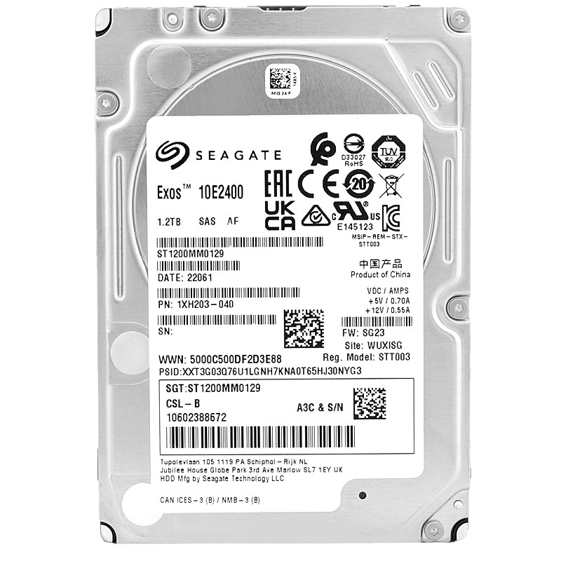 Fujitsu ST1200MM0129 1.2 TB 10000 RPM SAS III 2.5"