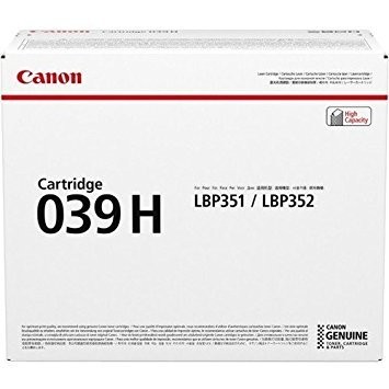Canon - 0288C001Aa (039H) High-Yield Ink, Black - 013803253436