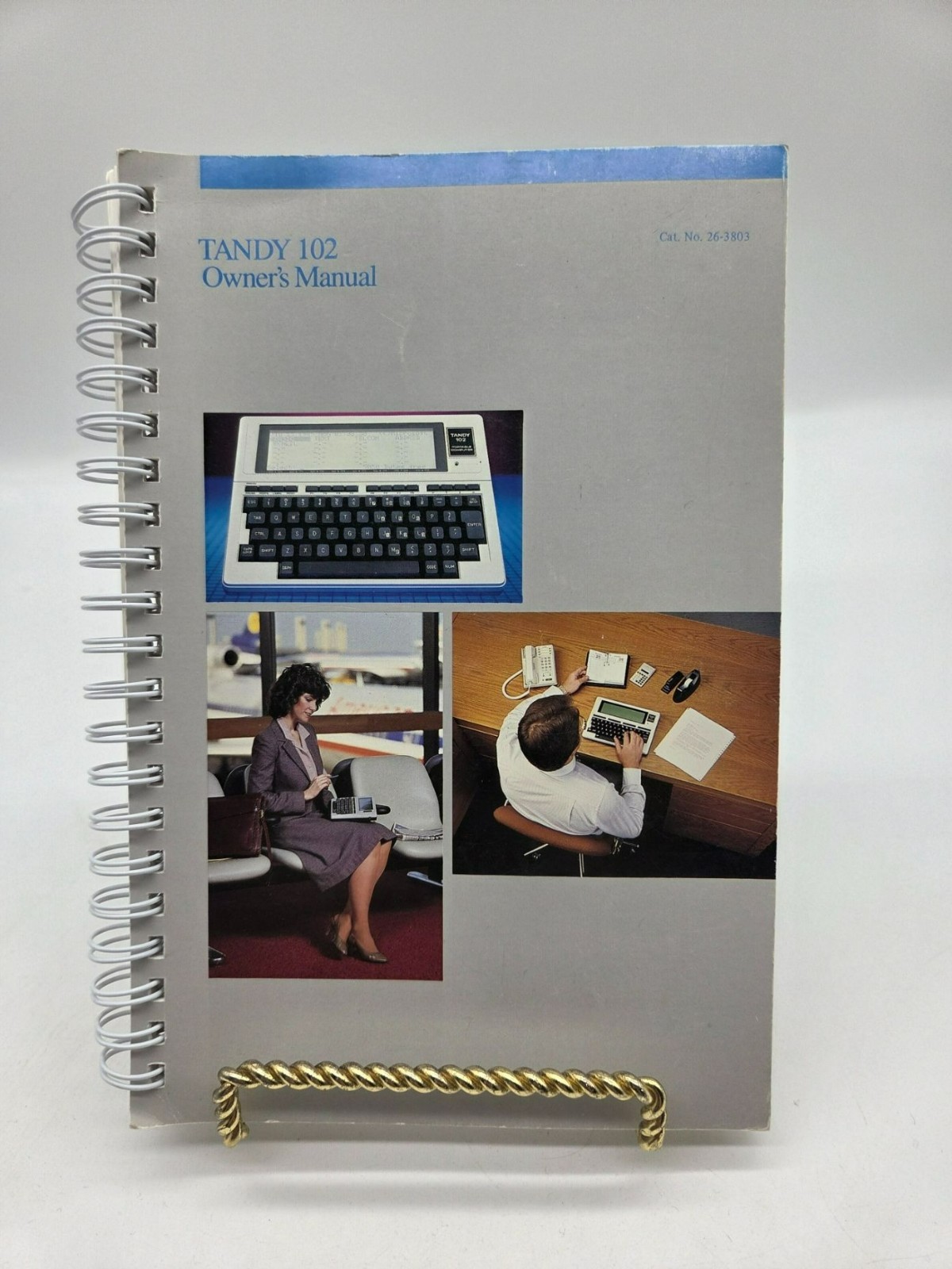 Tandy 102 1985 Owner's Manual from Radio Shack Electronics vintage/Rare Books #2