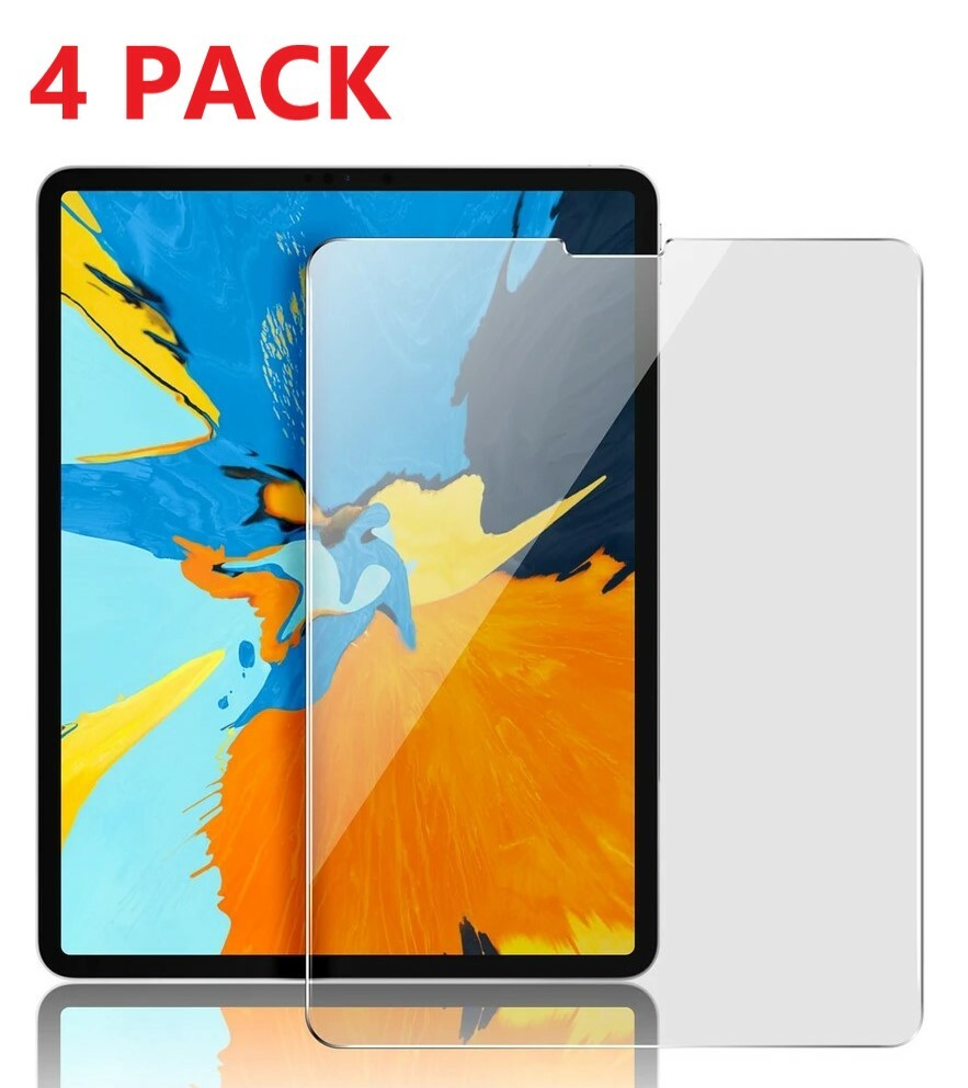 4-Pack Tempered Glass Screen Protector For Apple iPad Pro 11 inch 2020 Model