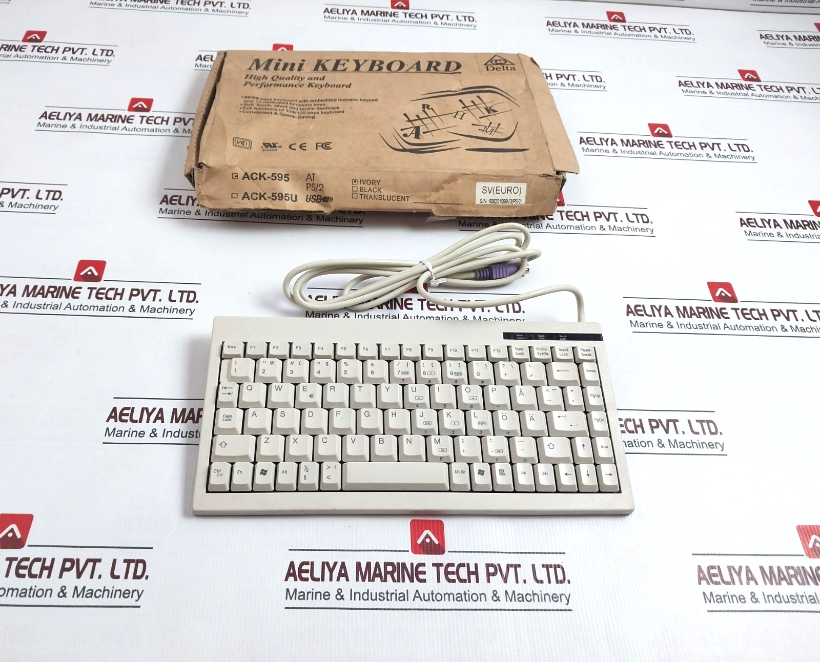 DELTA ACK-595 Compact Mini Keyboard