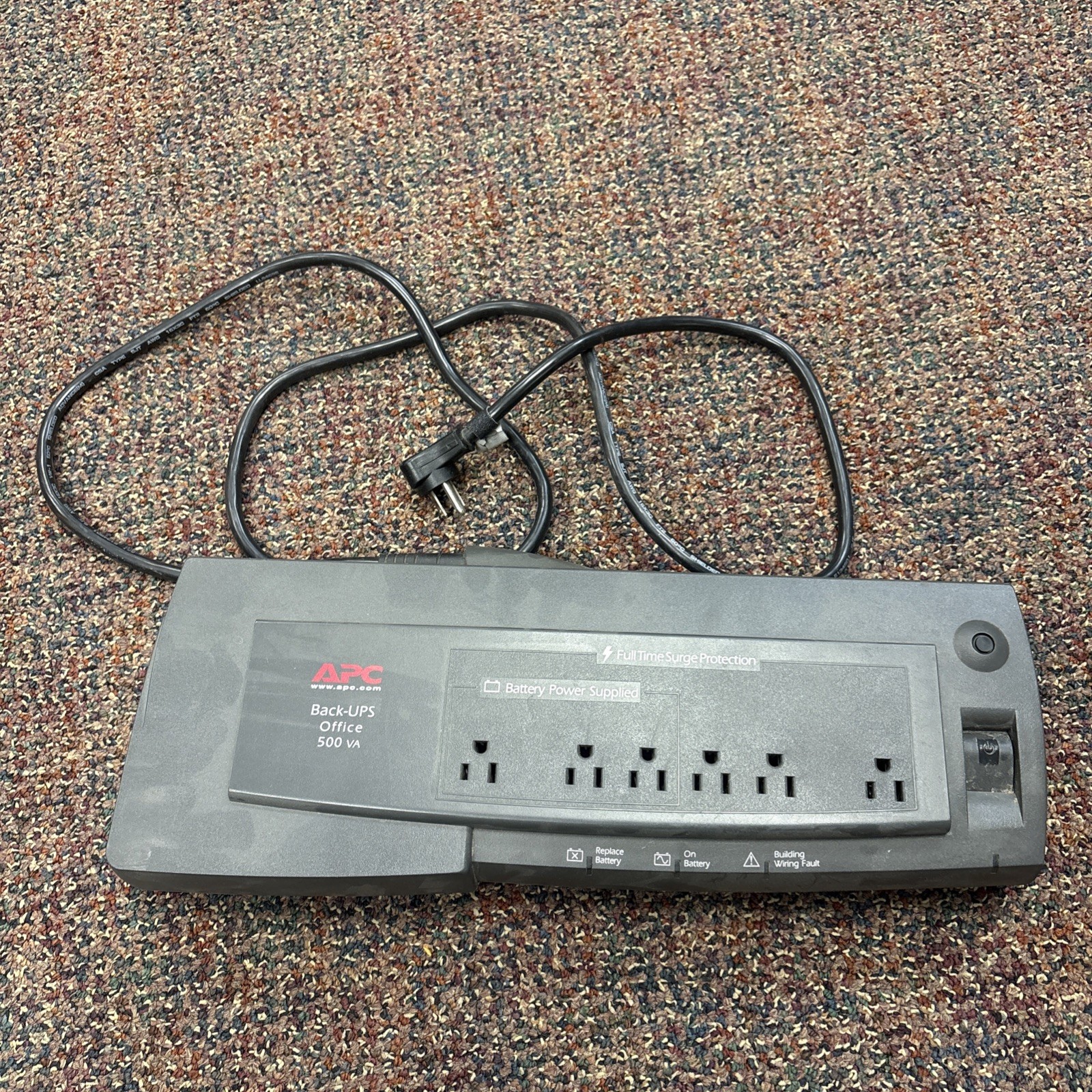 APC Back-UPS Office 500va BF500 - NO BATTERY  