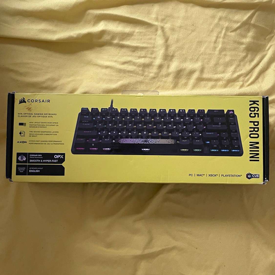 Corsair K65 PRO MINI 65% Wired Illuminated ( Custom keys)