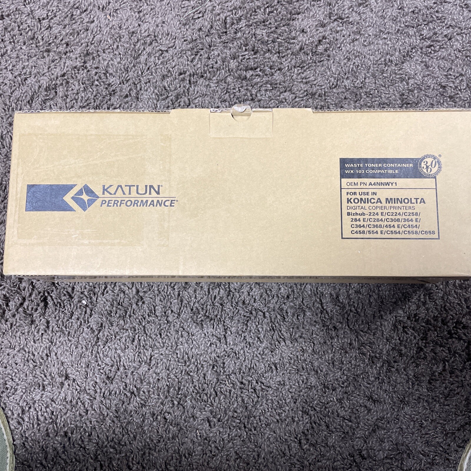 Katun Performance A4NN-WY1 Waste Toner Box. WX-103 Compatible