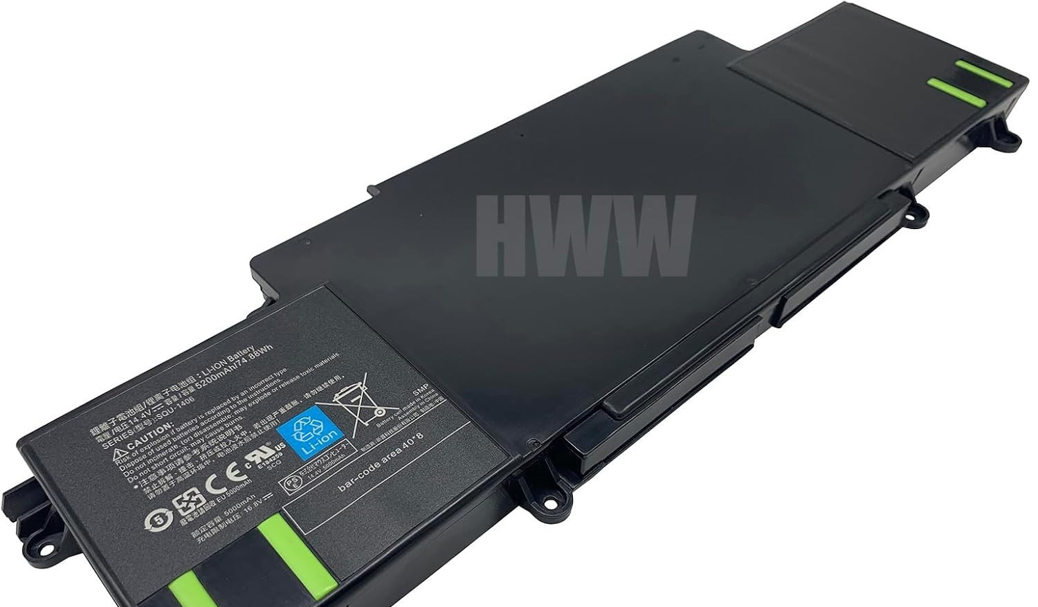 HWW New Replacement SQU-1406 Laptop Battery for ThundeRobot 911-E1 911-T1 B18