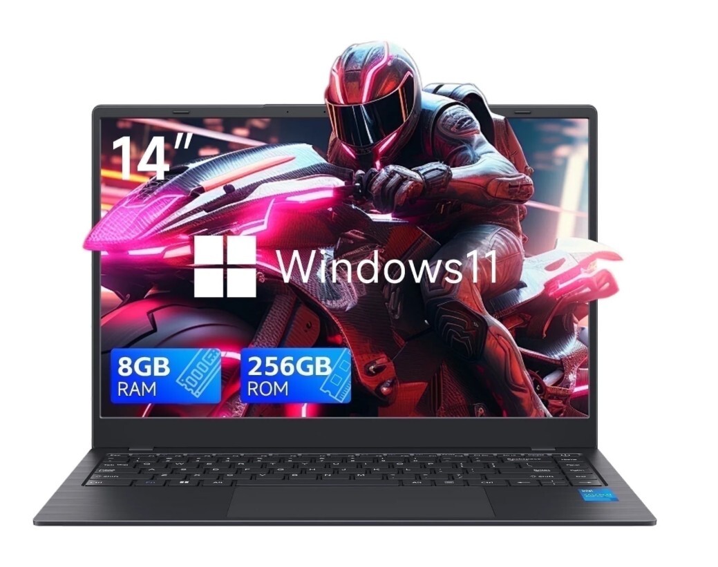 14 inch Windows 11 Laptops New Intel N4000 2.6Ghz 8GB RAM