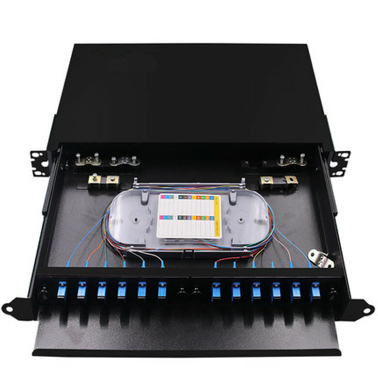 Fiber optic terminal box 12-port SC cable connection box thickening