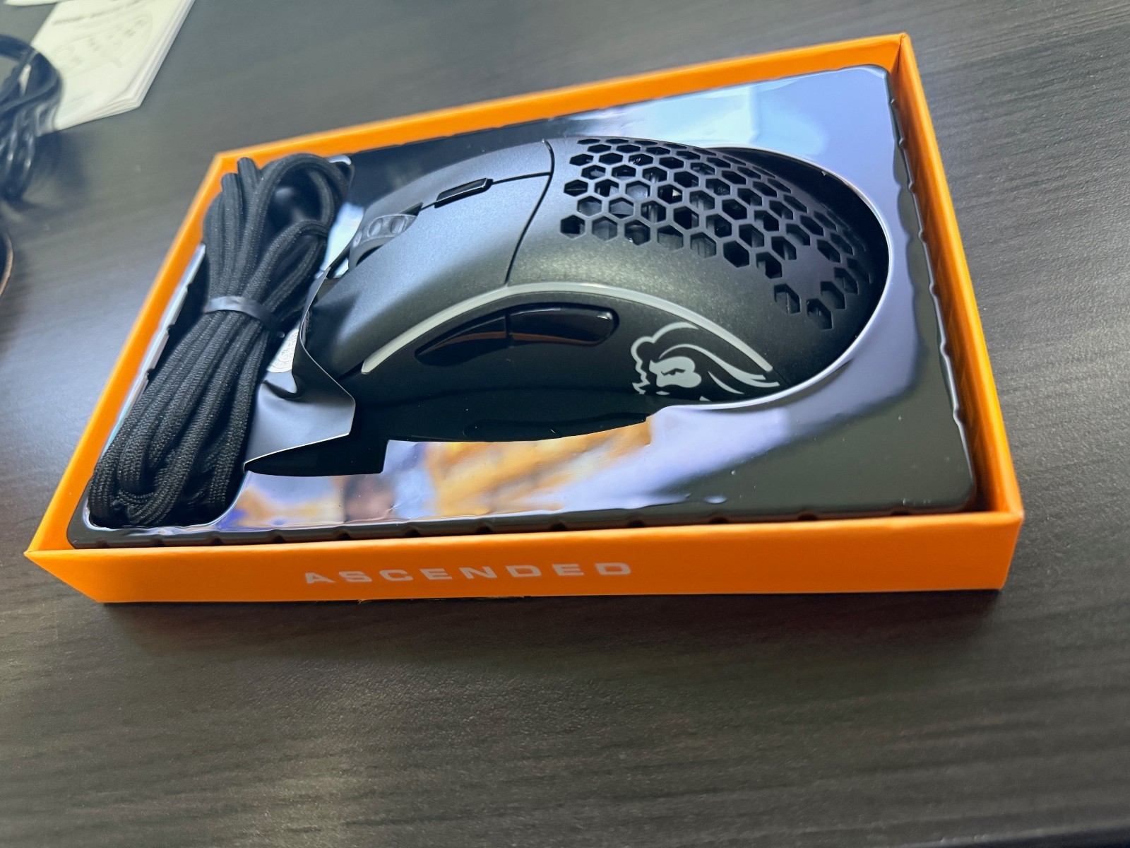 New Glorious Model D Minus Matte Black RGB Wired Gaming PC Mouse