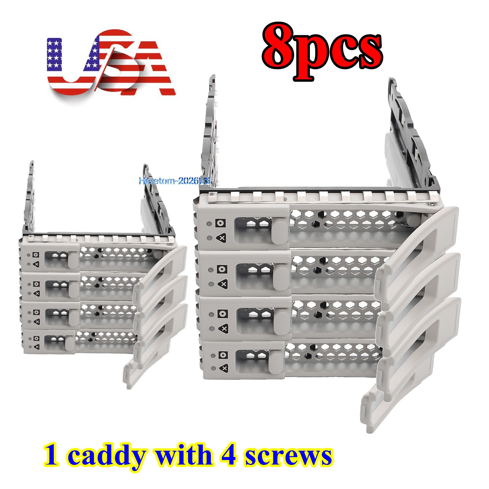 8-pcs 74-113290-01 Cisco UCS C220 C240 C480 C4200 ML M5 2.5" SAS HDD Tray Caddy