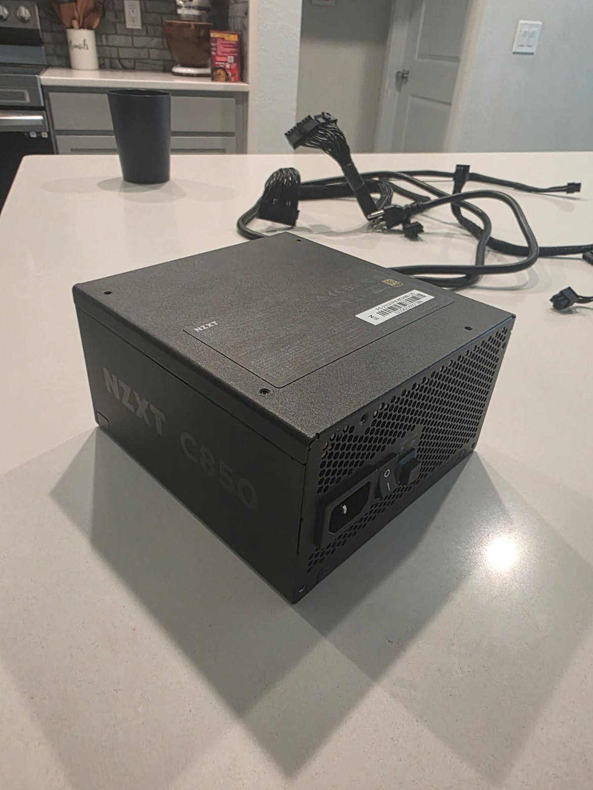 NZXT - C 850W ATX 3.1 80 Plus Gold Fully Modular Power Supply