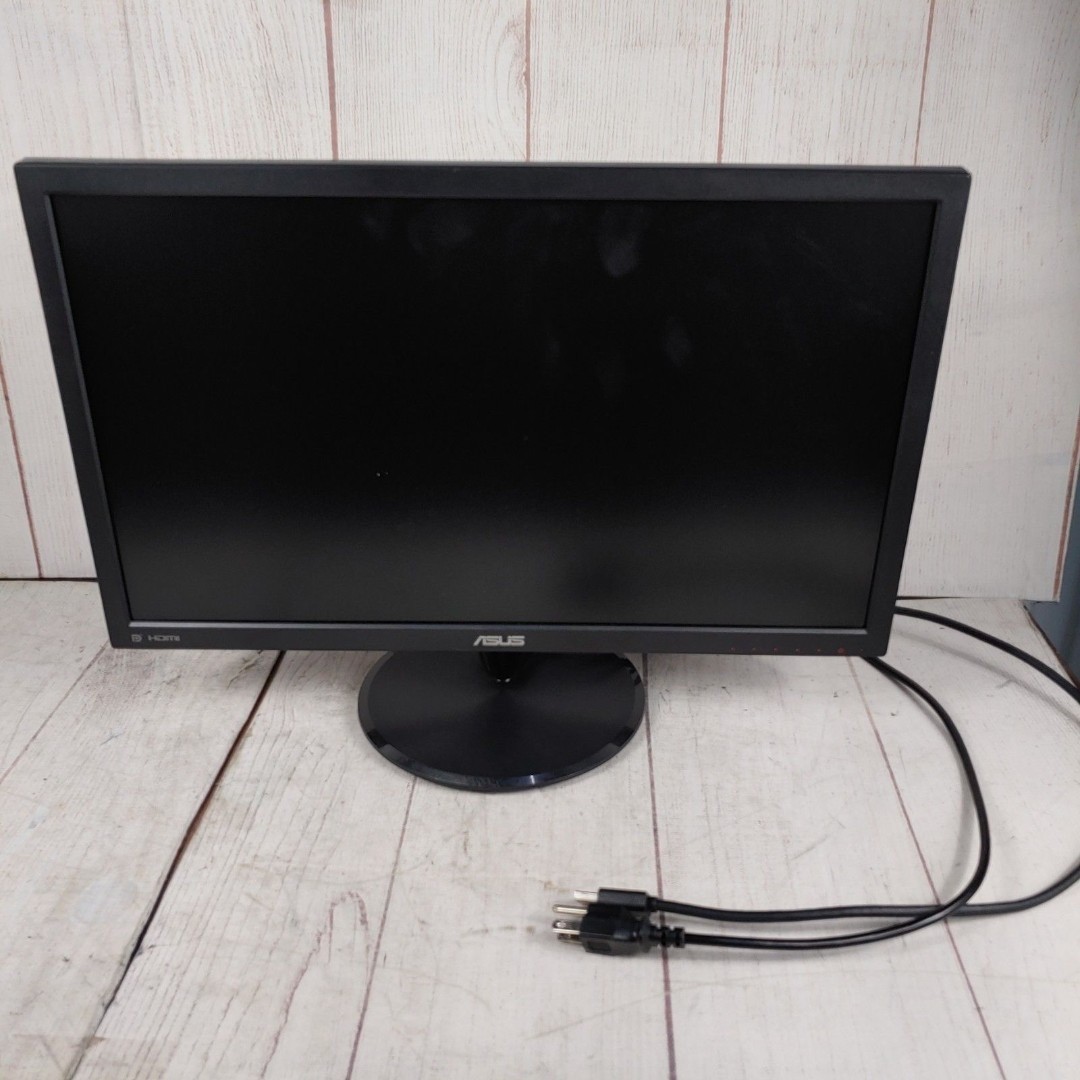 Asus 22" Gaming Monitor FHD 1080P VP228QG w/ Cables - 1ms, 75Hz TESTED WORKING