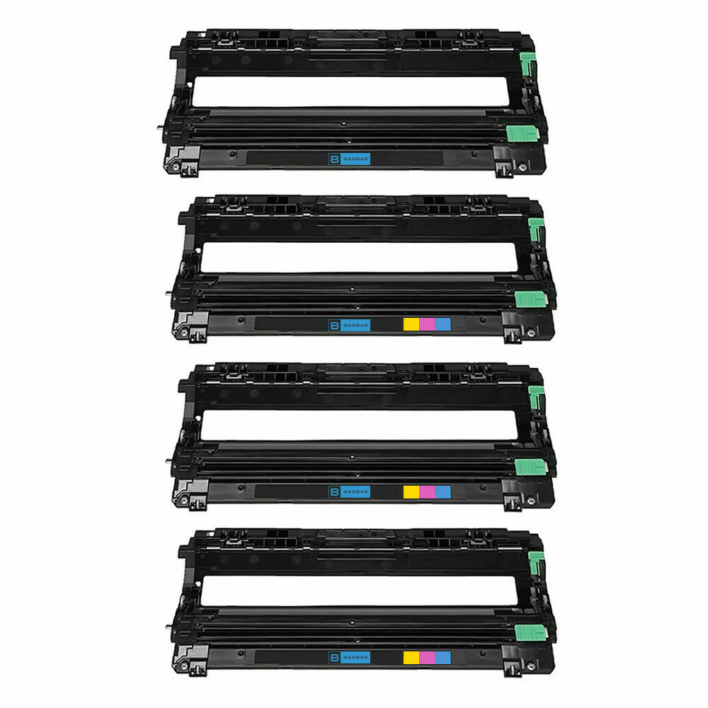 4 Pack Dr221 Drum Unit for Brother HL-3140CW HL-3170CDW MFC-9130CW MFC-9330CDW
