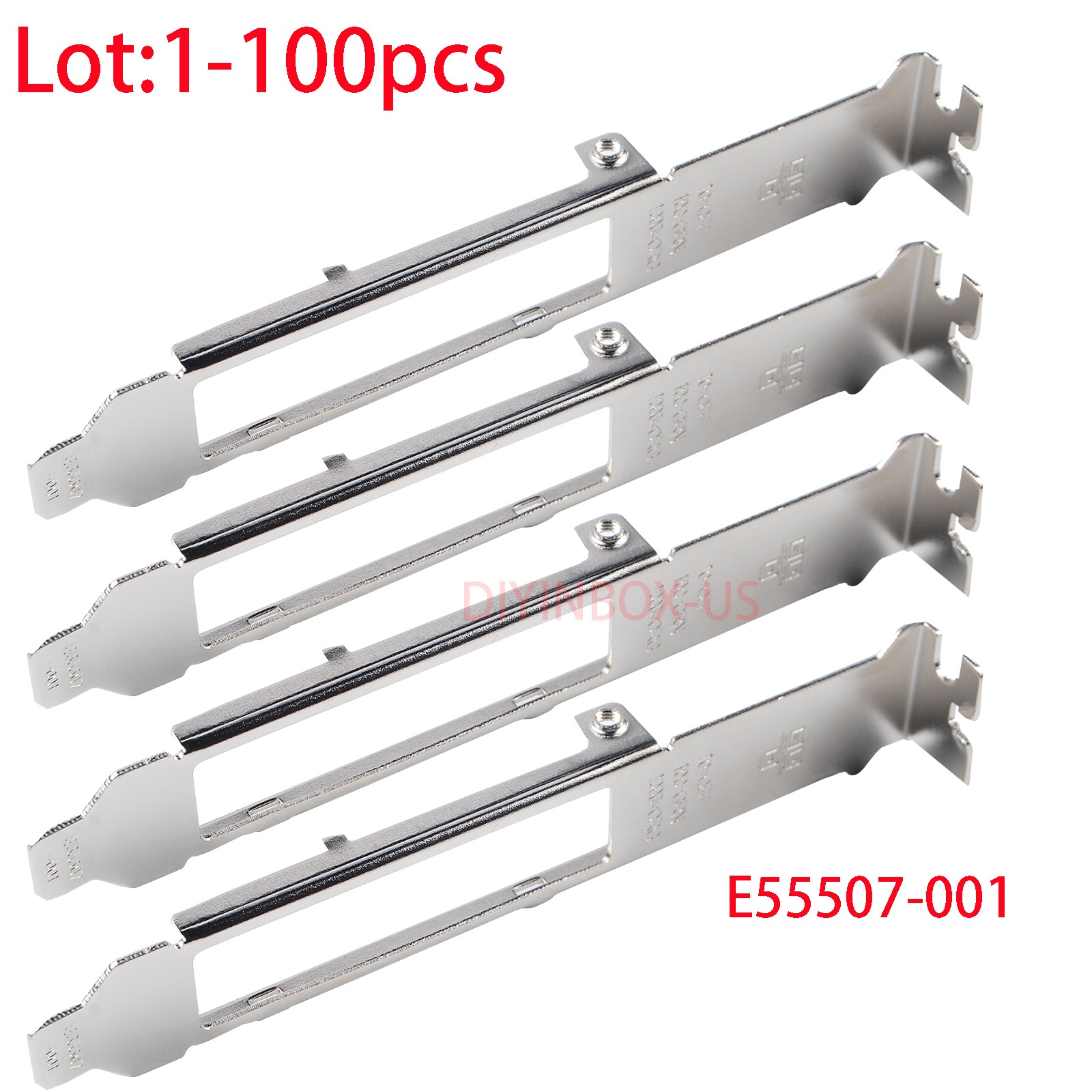 Lot FULL HEIGHT ATX BRACKET For I350-T4 E1G44ET NC365T I340-T4 E1G44HT X710-T4