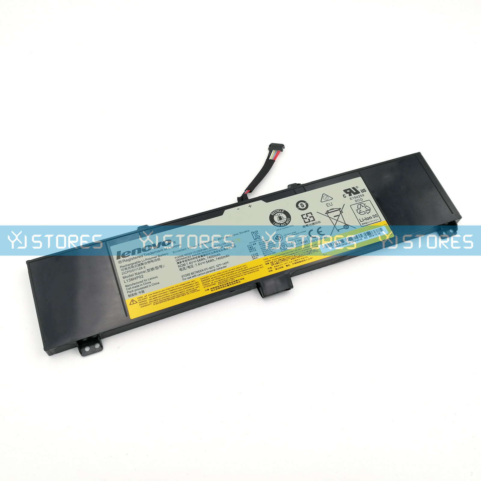 Genuine L13M4P02 L13N4P01 OEM Battery for Lenovo Y50-70 Y50-80 Y70-70 5B10K10190