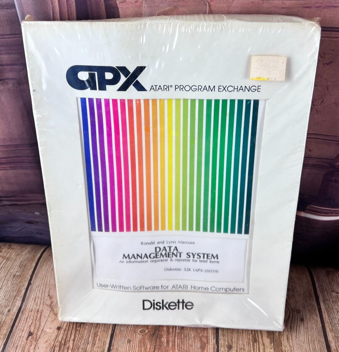 APX Atari Program Exchange- Data Management System 1982
