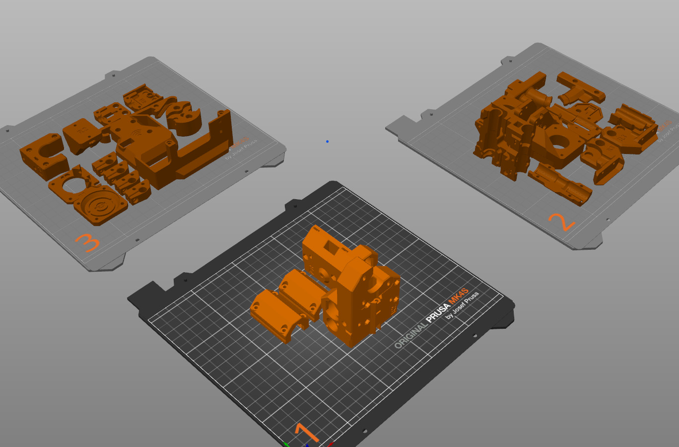 Prusa MK4S Parts - Printed with PC CF and Original Prusament PETG (In Stock)