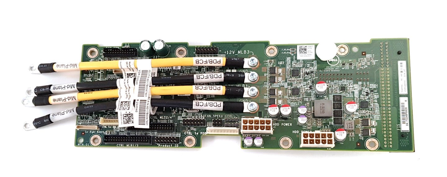 Dell Poweredge C6220 Power Distribution Control Board w/Cables 1YJMC 01YJMC