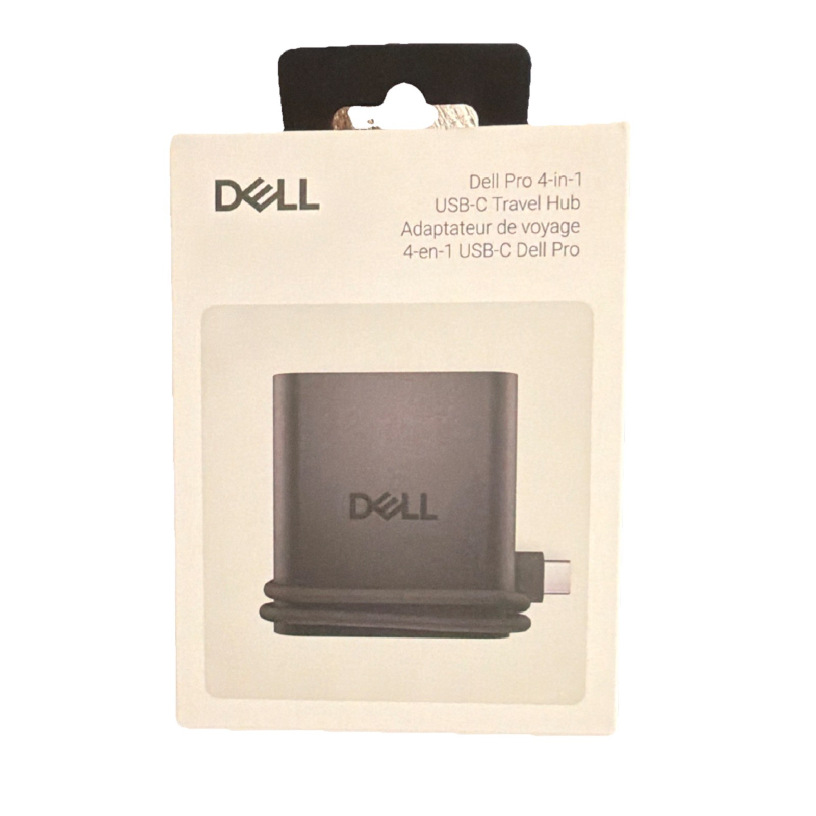 Dell Pro 4-in-1 USB-C Travel Hub DA225 Portable Black HDMI USB-A *New-Sealed*
