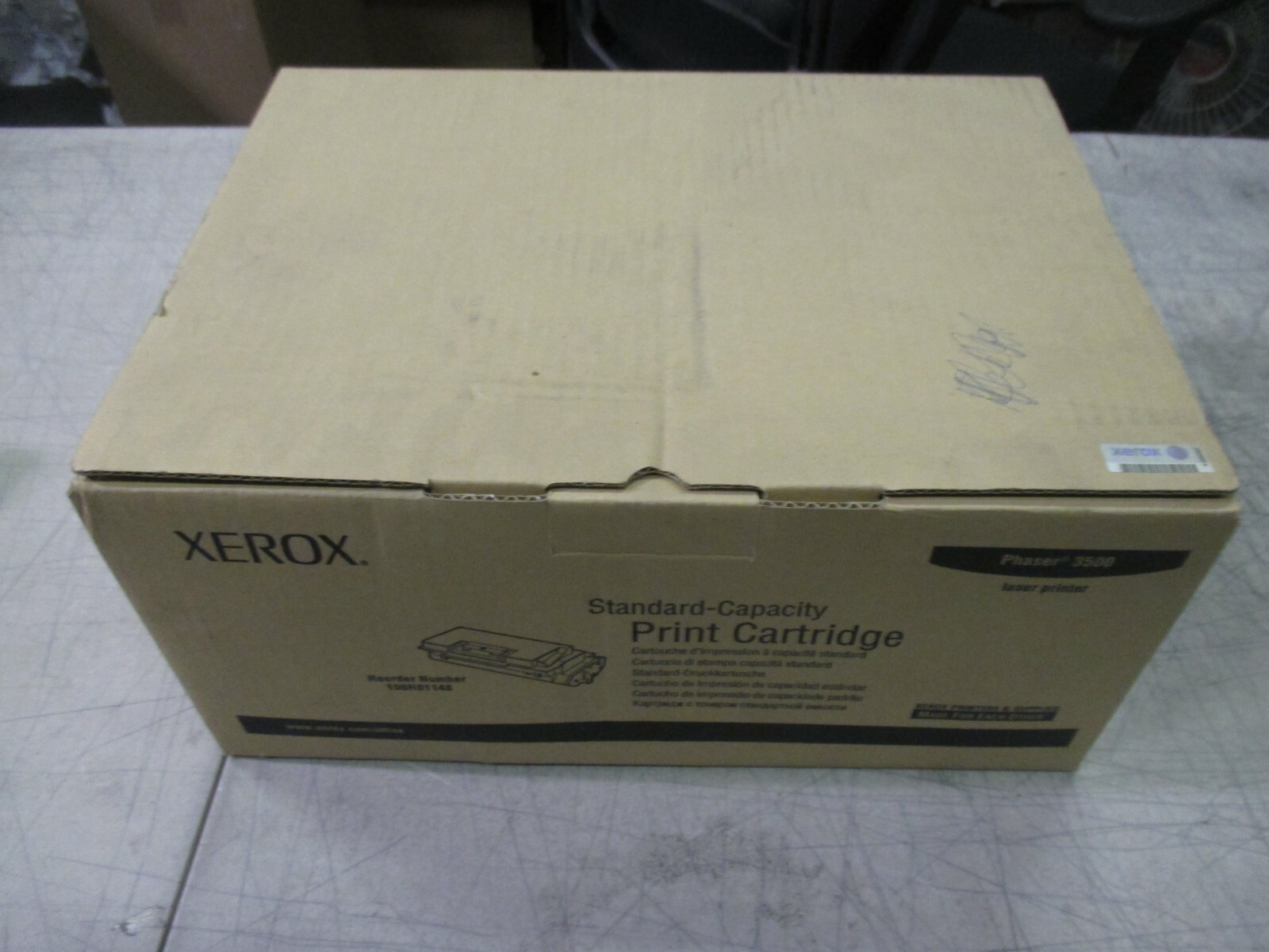Xerox 106R01148 106R1148 Phaser 3500 Black Toner Cartridge New 