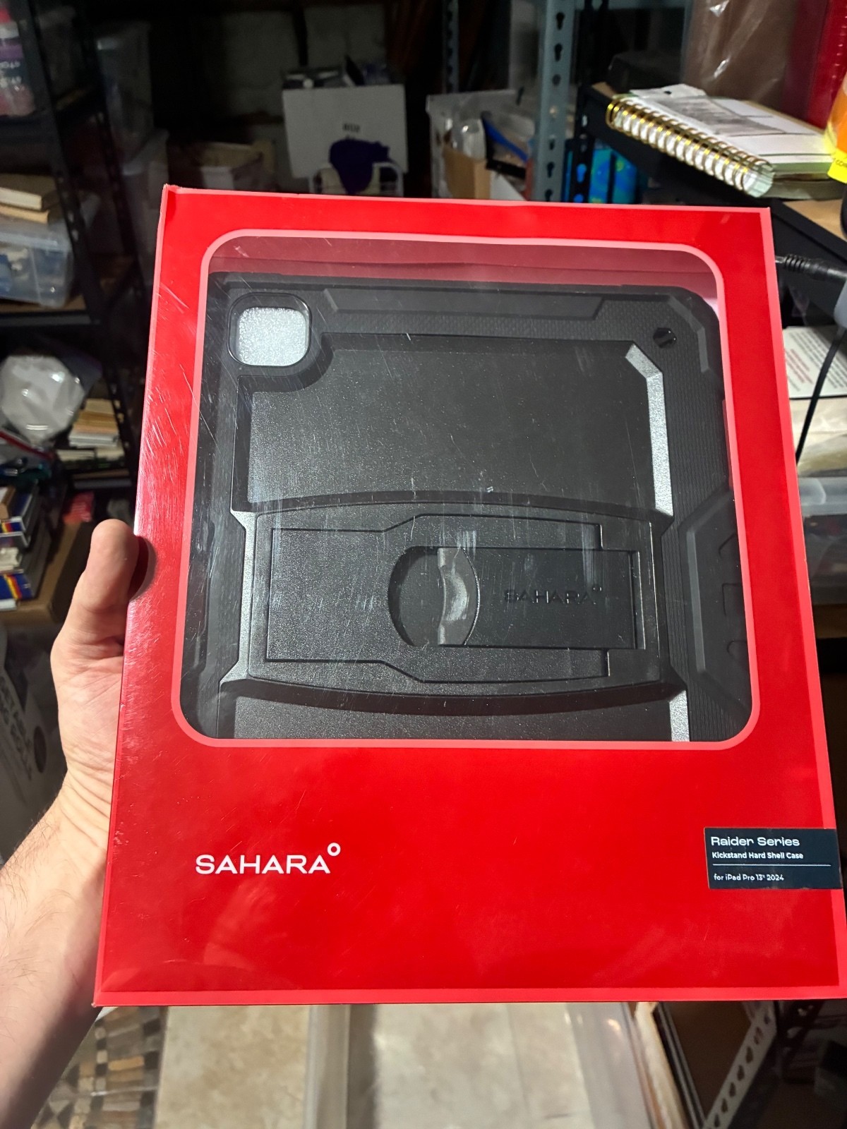 Sahara Raider Series Kickstand Hard Shell Case for iPad Pro 13" 2024