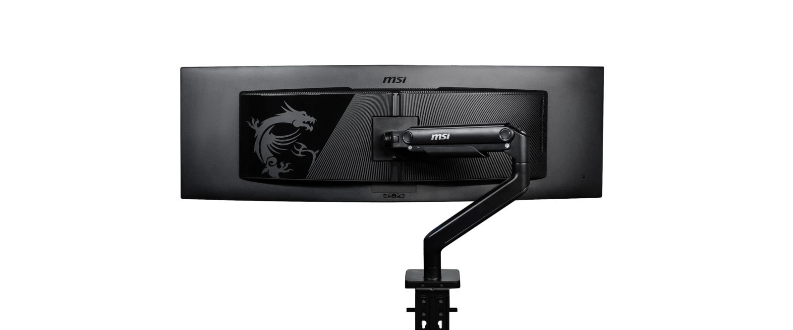 MSI MAGMT201 Premium Heavy Duty Single Monitor Stand Arm for 17-49 inch Screens