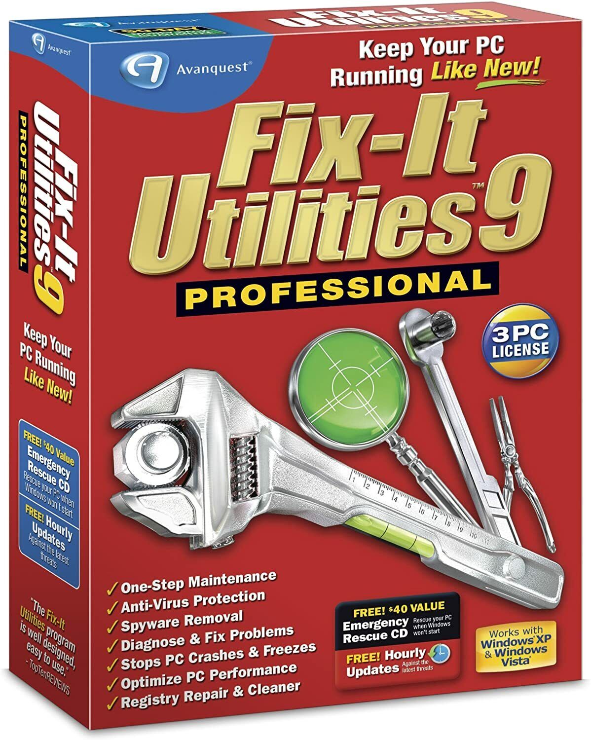 Avanquest Fix-It Utilities 9 Professional