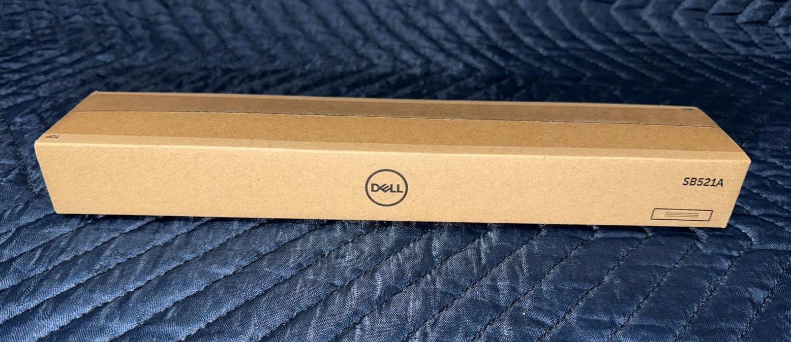 New Genuine Dell SB521A Slim Conference Sound Bar - New Sealed Box