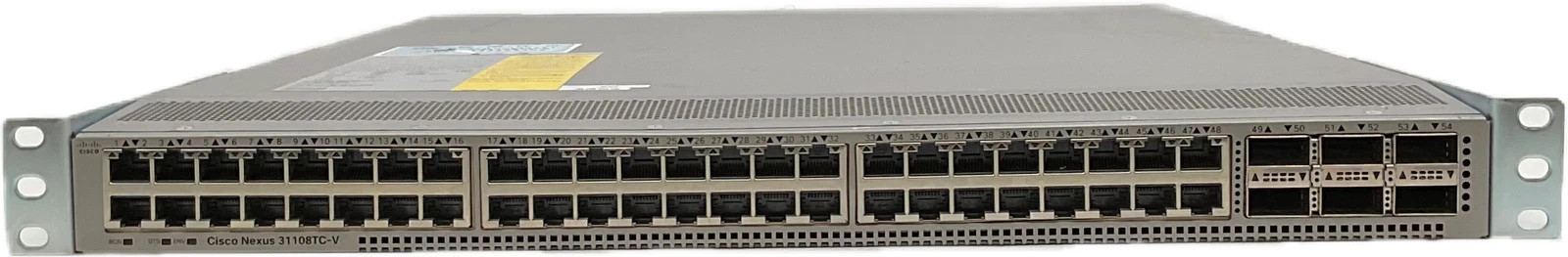 Cisco Nexus N3K-C31108TC-V 48-Port 10G 6x100G QSFP Managed