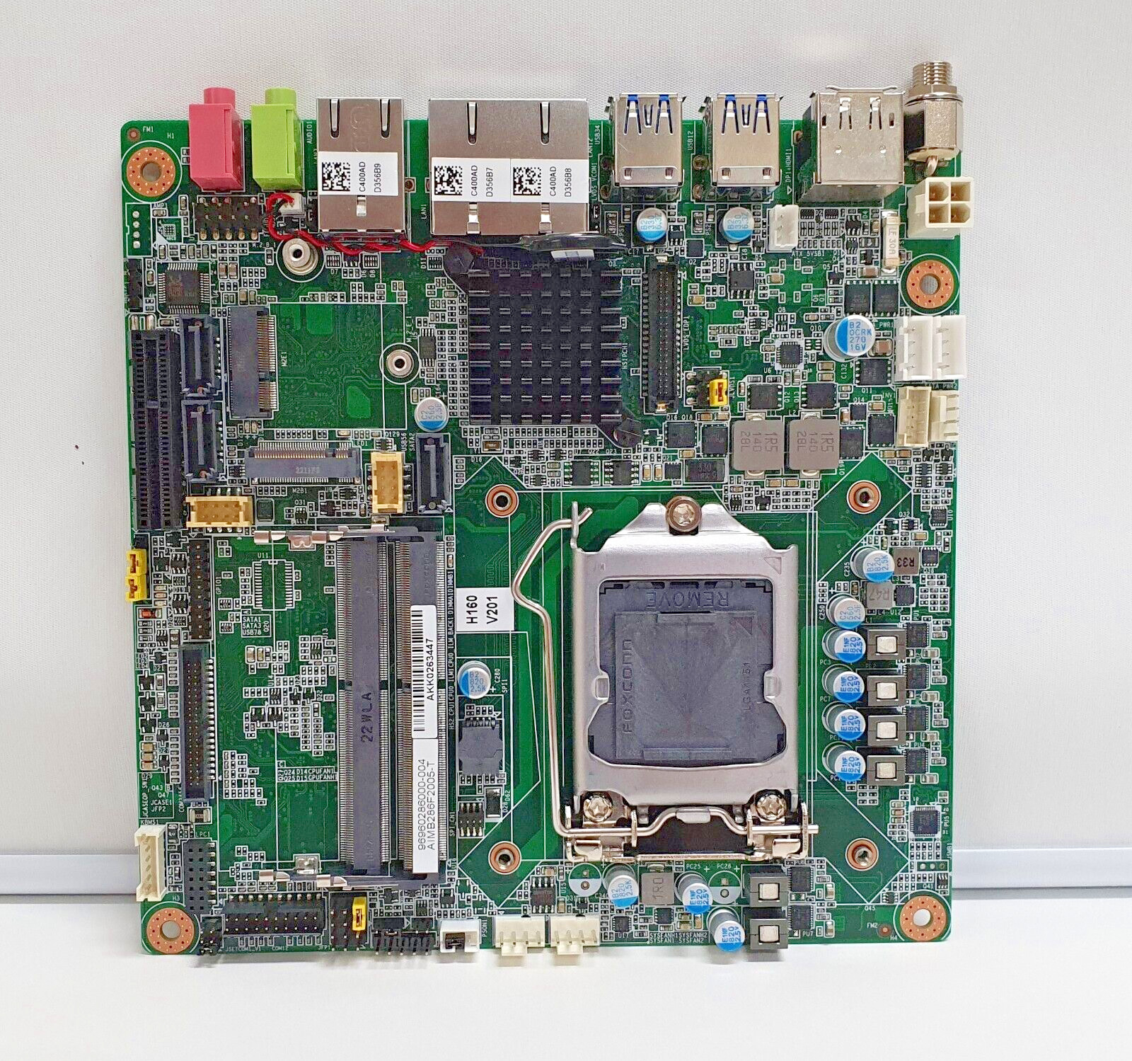 New Advantech AIMB-286F-00A1E (Bulk), mITX, H310 Chipset / Shipping by eBay GSP