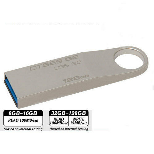 Kingston UDisk Silver DTSE9 G2 512GB USB3.0 Drive Pen Flash Storage Memory Stick