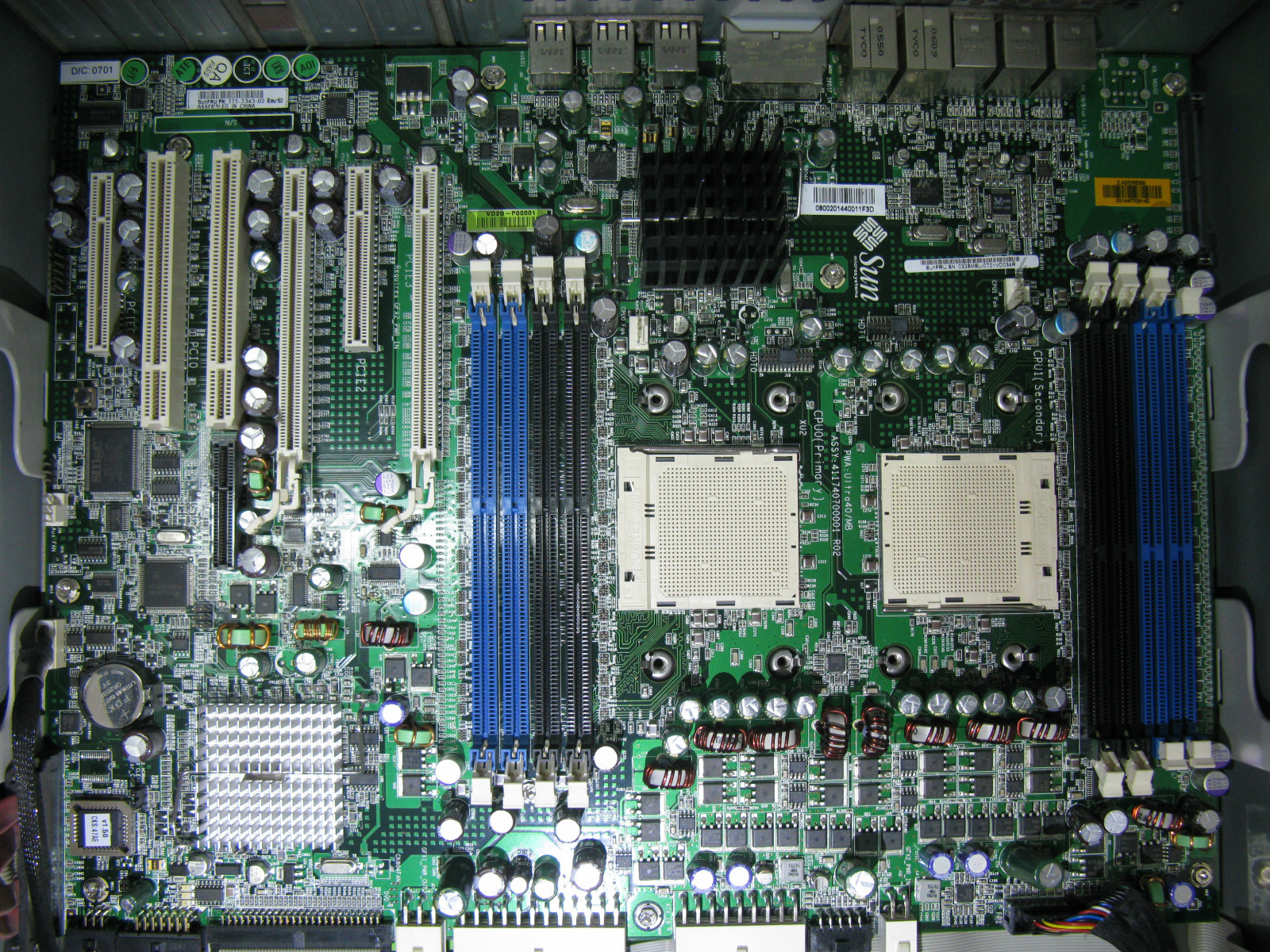  Sun Ultra 40 Motherboard P/N 375-3343 Used