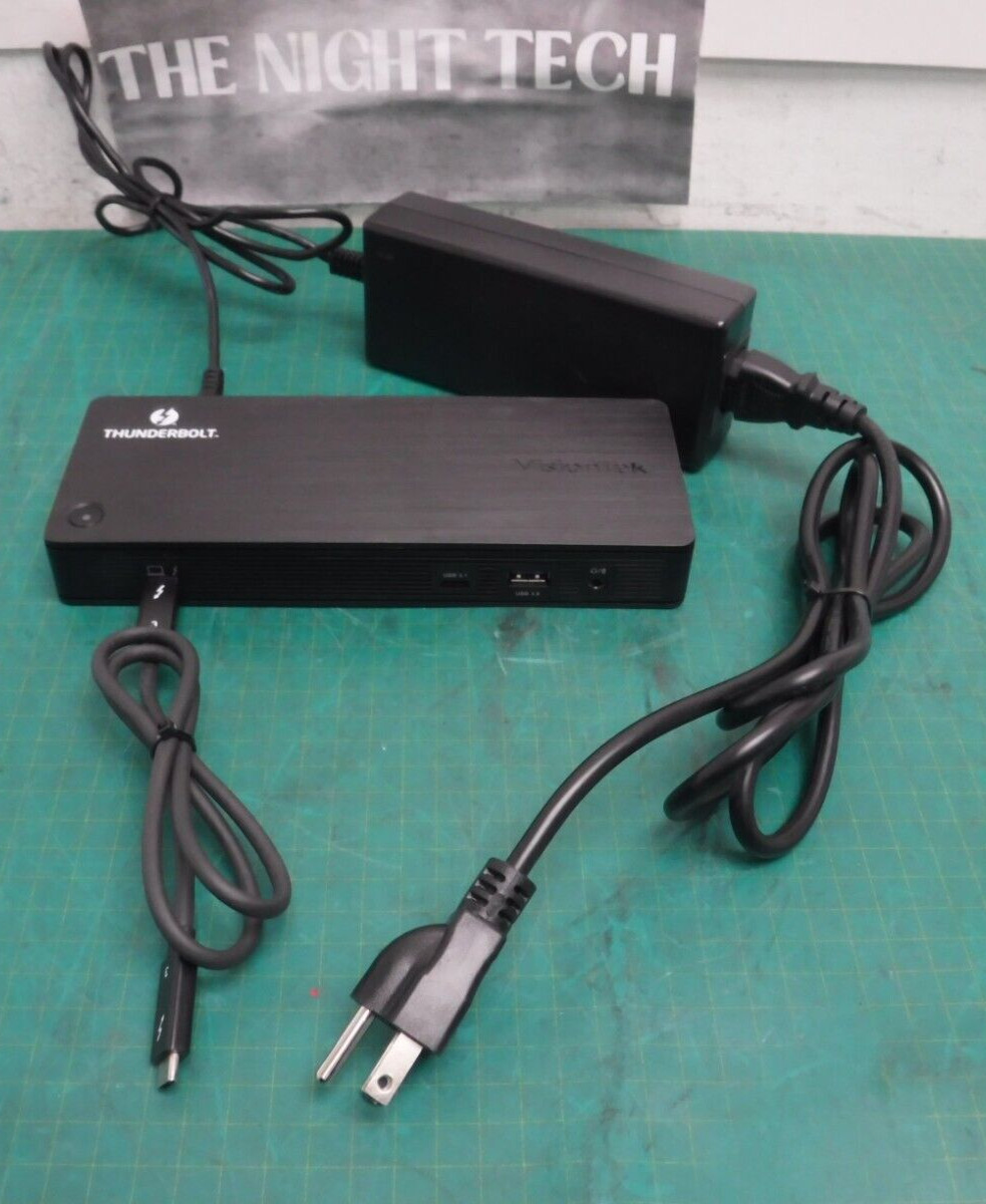 VisionTek - Thunderbolt PORT REPLICATOR (3) USB 3.0 & (2) Display Port # 901292