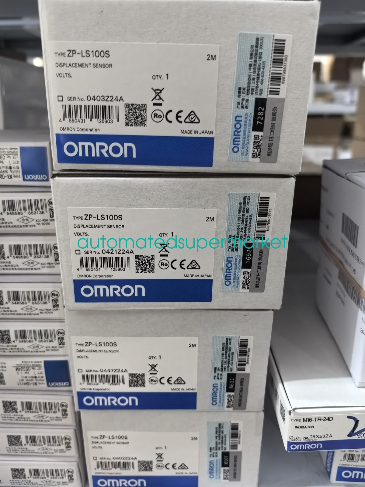 1PCS NEW Omron ZP-LS100S Laser Displacement Sensor Shipping by DHL/FedEX