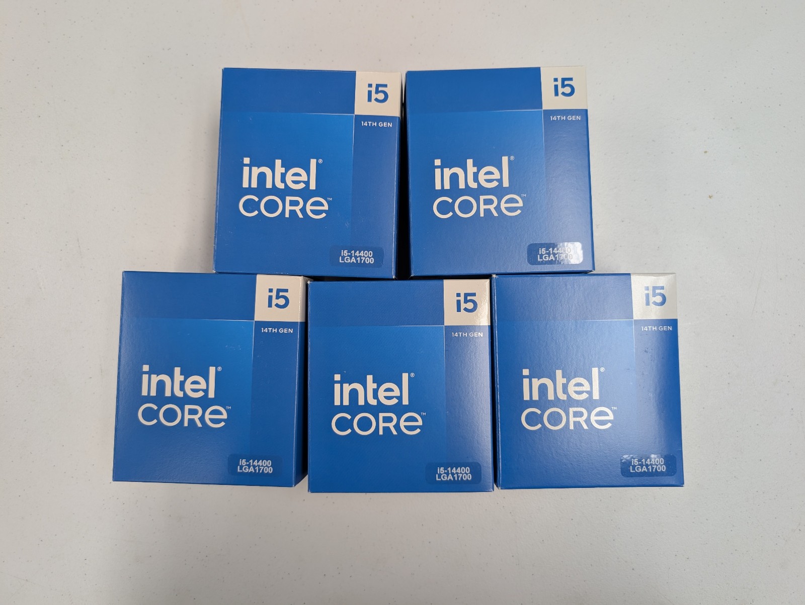 LOT of 5 Original Intel Laminar RM1 CPU Cooler M23901-001 LGA1700 Heatsink NEW