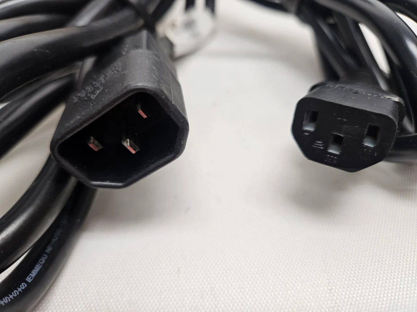 ***GREAT*** LOT OF 10 6FT C13 C14 PDU TO SERVER 16AWG POWER EXTENSION CORDS