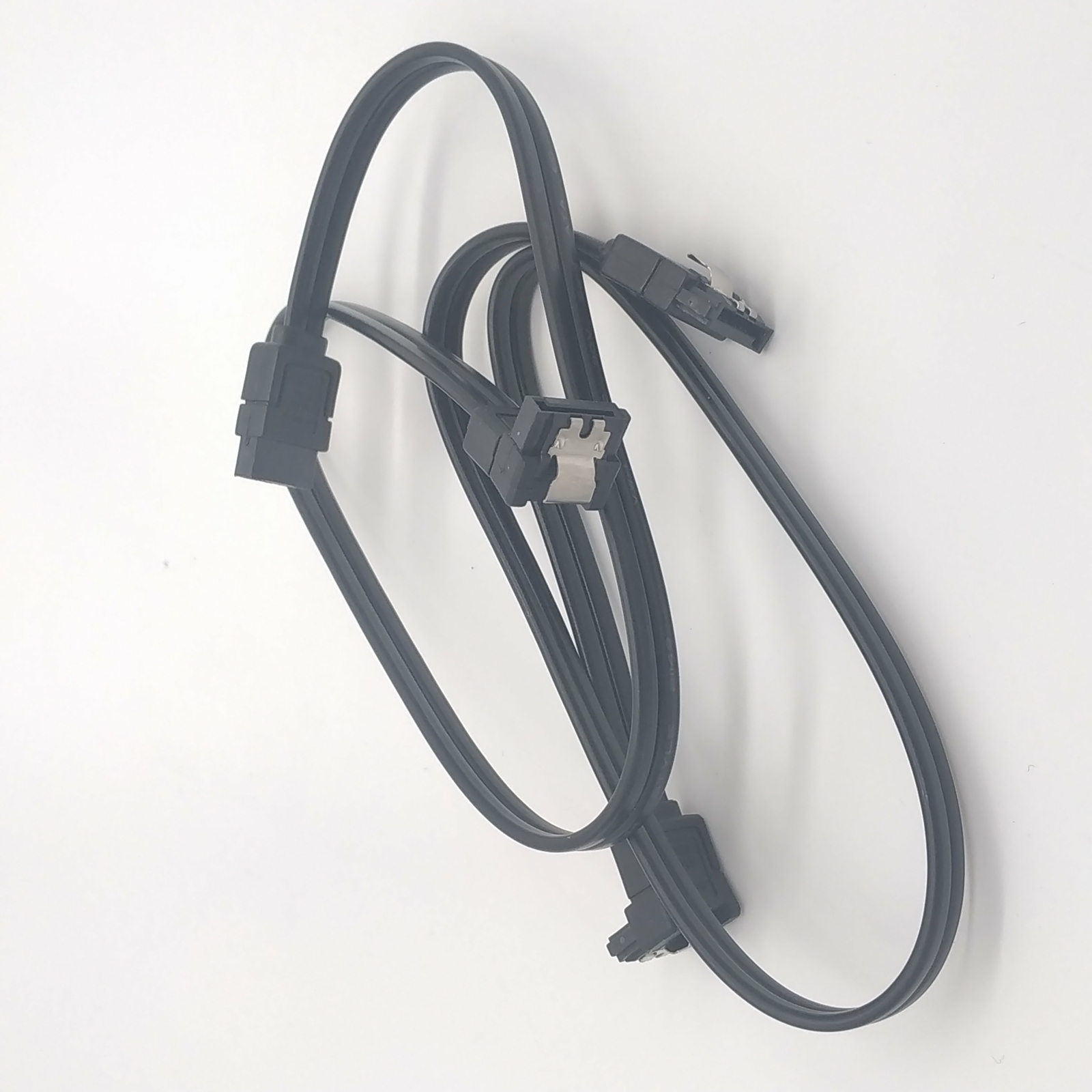 2pcs Asus SATA 3.0 6Gbps HDD hard drive data cable right angle 14013-00024400