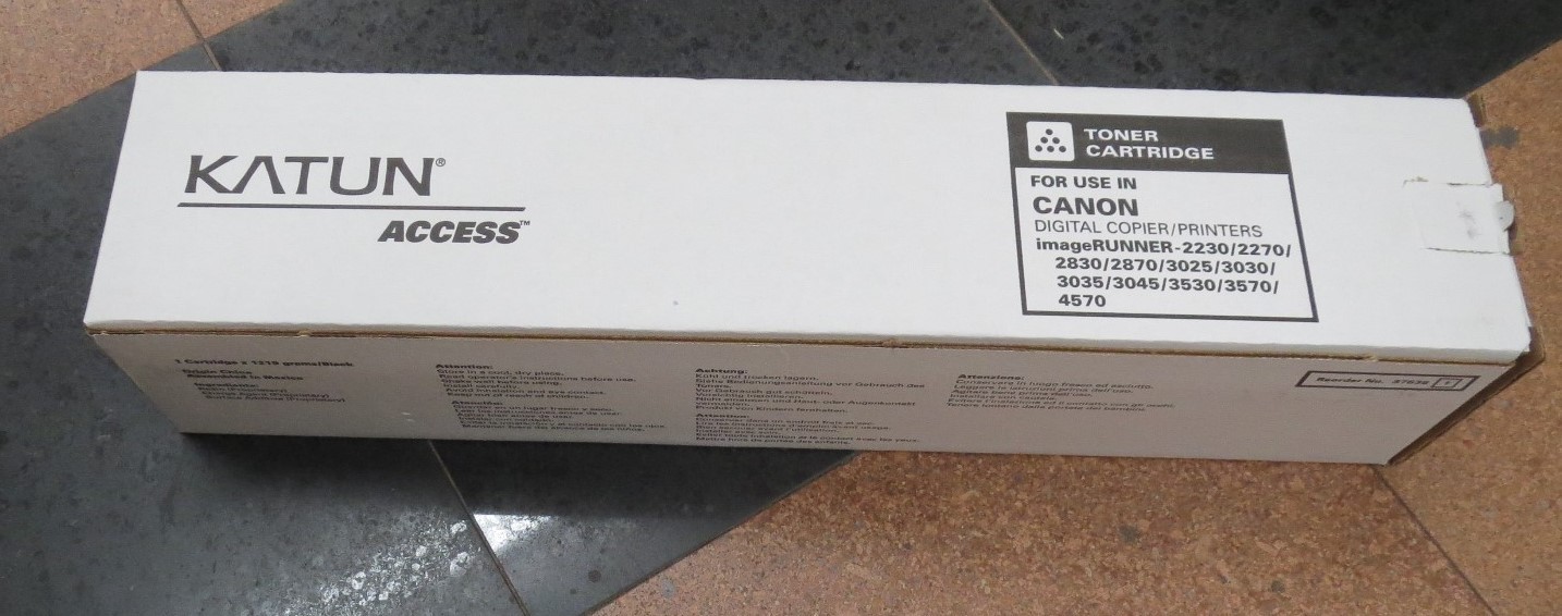 NEW KATUN TONER iR 2230/2270/2830/2870/3025/3030/3035/3045/3530/3570/4570 #37638