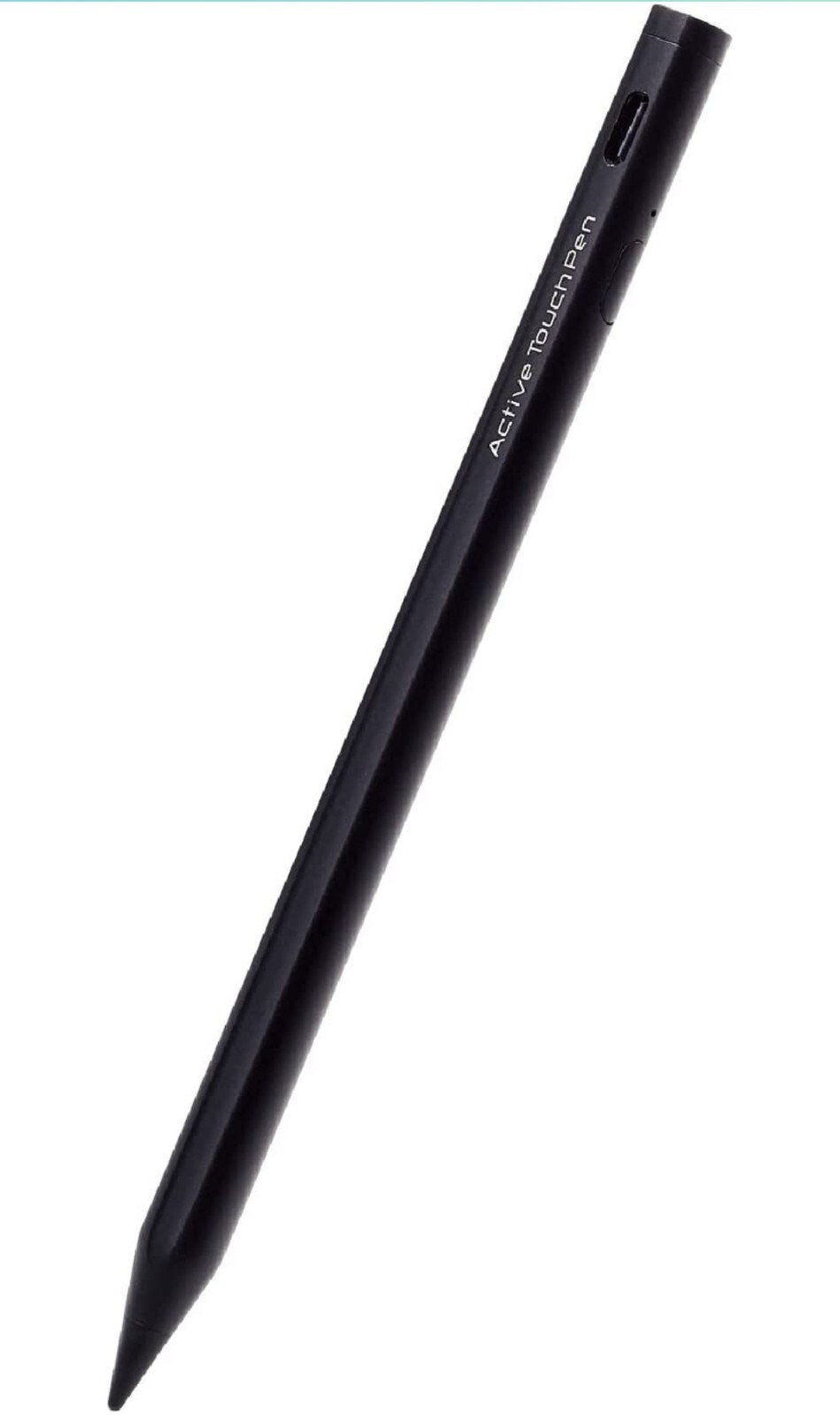 ELECOM Active Touch Stylus Pen for iPad- USB-C Rechargeable- New in Box- Black