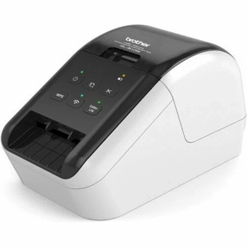 Brother Ql-810w Ultra-fast Label Printer With Wireless Networking - Black/White