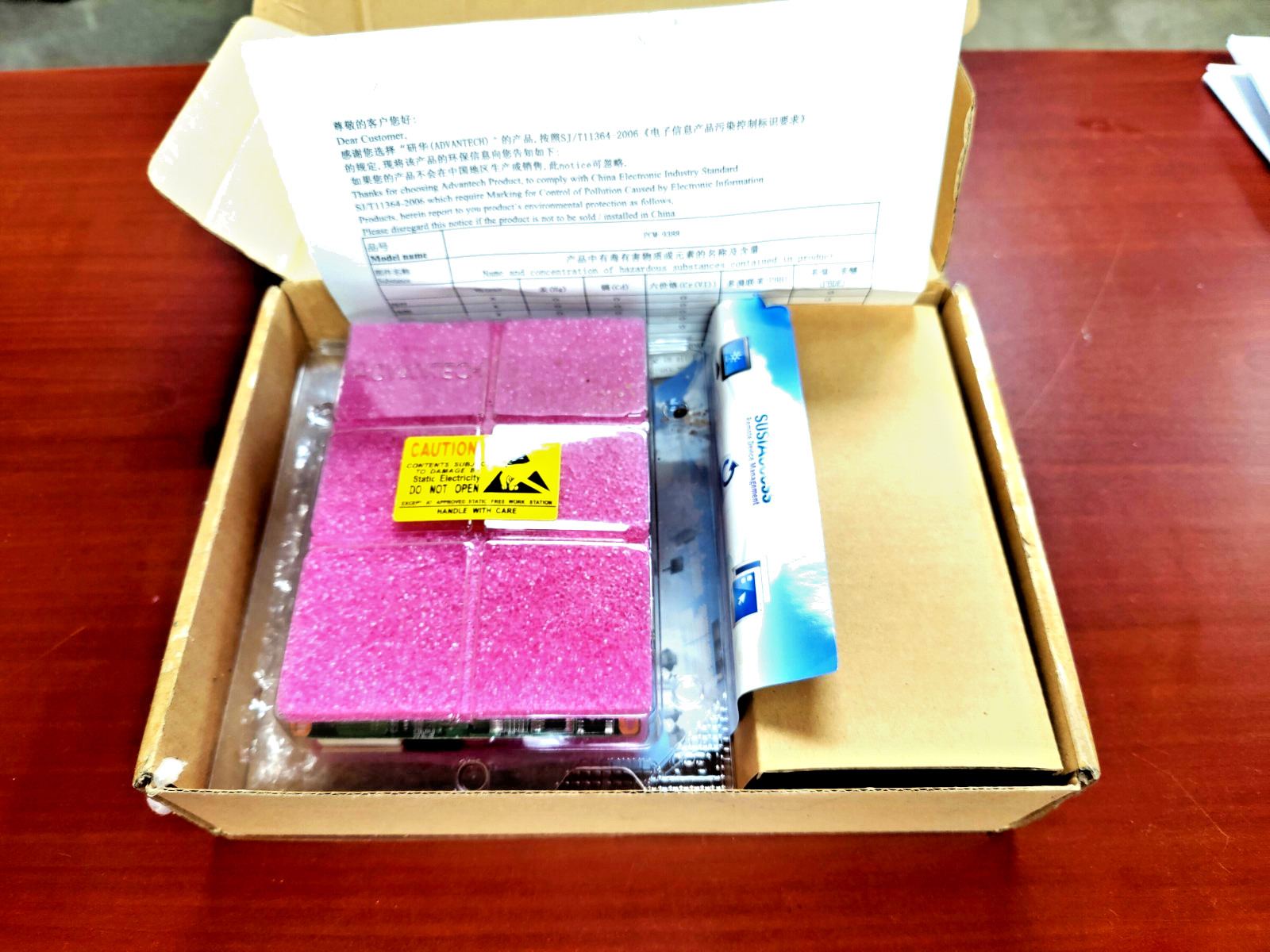 NEW OPEN BOX ADVANTECH PCM-9388SF SOA1E w/ 128MB DRAM INDUSTRIAL MOTHERBOARD
