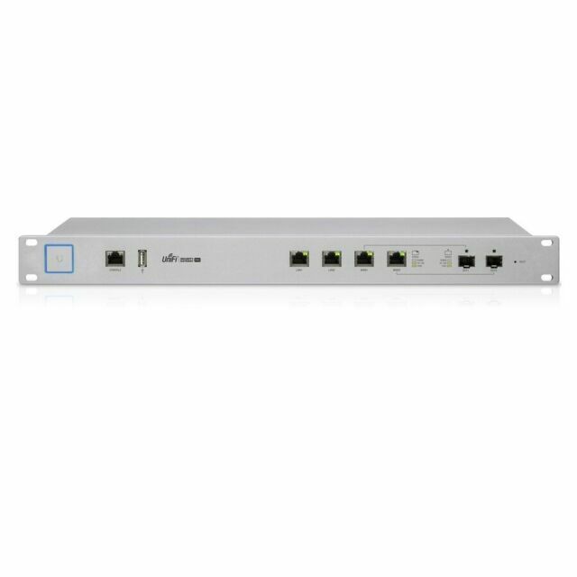 Ubiquiti UniFi Security Gateway Pro 4 USG-PRO-4 Router Firewall Tested Reset