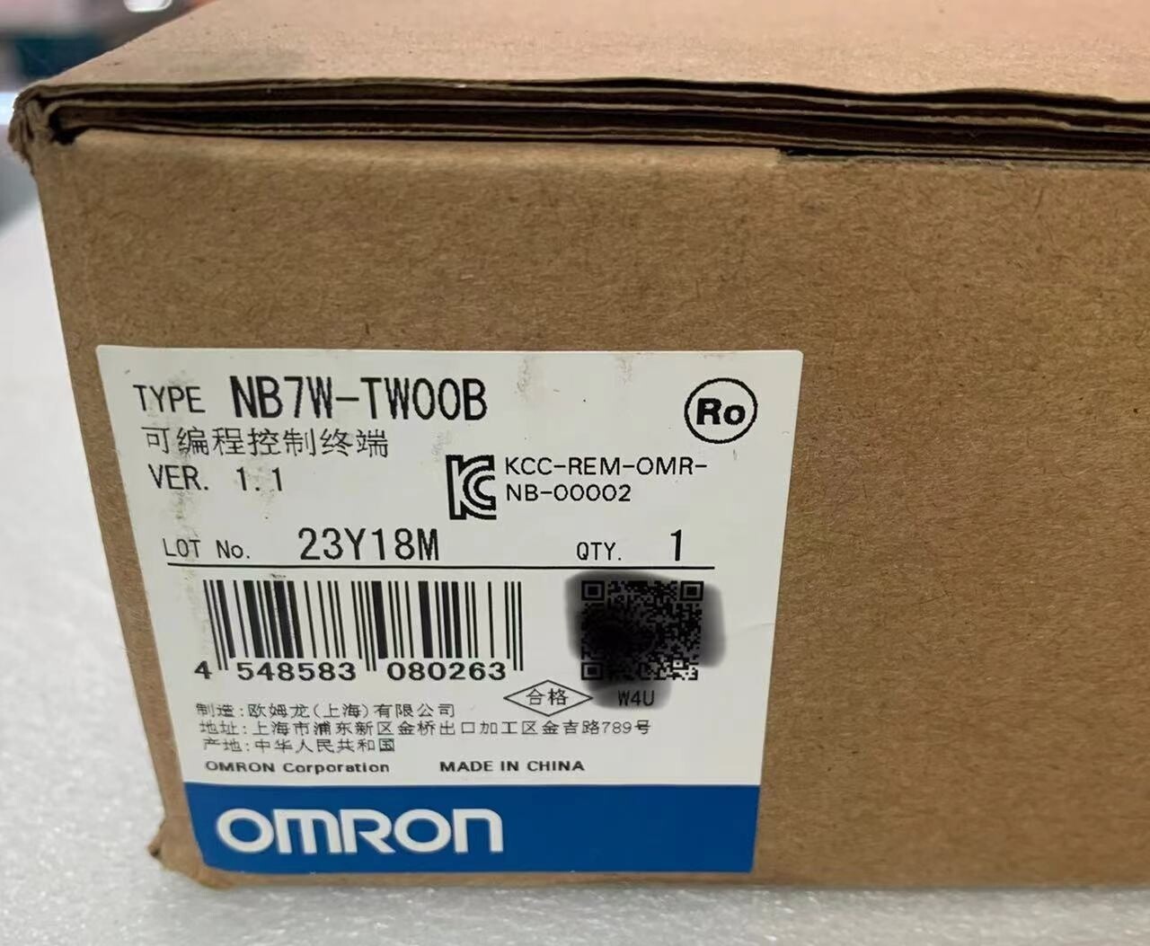 1PCS Brand New OMRON NB7W-TW00B NB7WTW00B Fast delivery