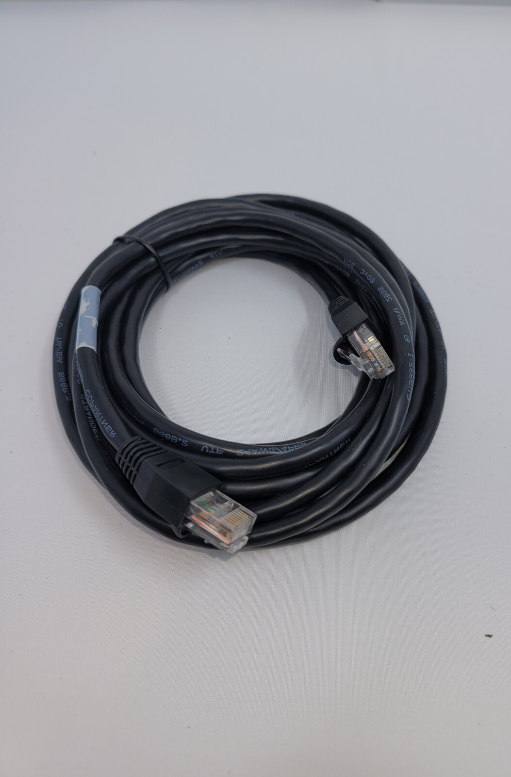 NCR/Radiant 497-0483258 15′ Cat 5e Patch Ethernet Cable Black