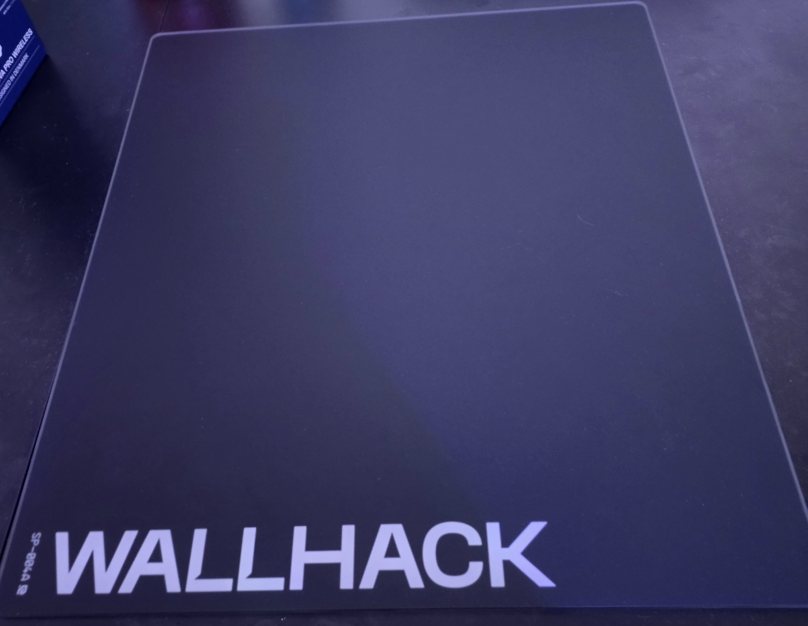 WALLHACK SP-004A Glass Gaming Mouse Pad Black New