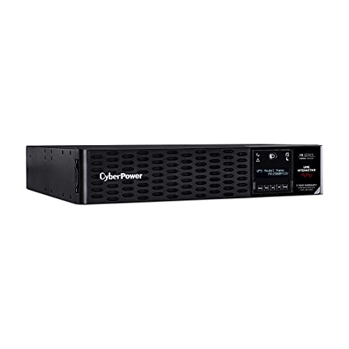 CYBER POWER CYBERPOWER PR1500RT2U SMART APP SINEWAVE UPS SYSTEM, -  BLACK