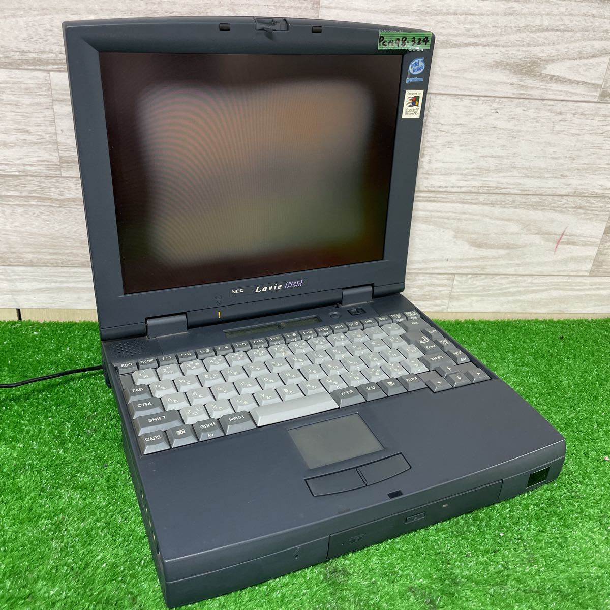 As is PCN98-324 super-discount PC98 notebook NEC PC-9821Nr13/D10 junk